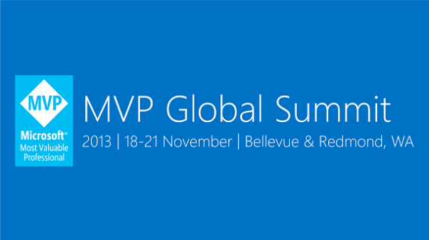MVP Summit Nov2013